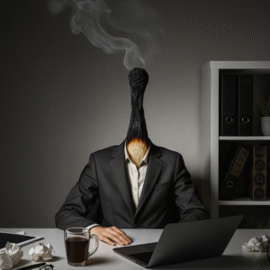 Estresse Acumulado Não é Sucesso — É Sinal de Burnout